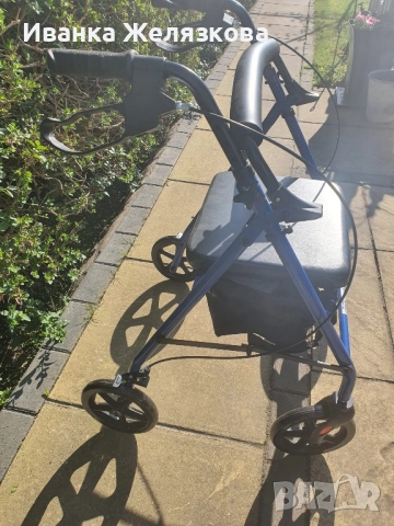 проходилка за трудно подвижни хора със спирачки и седалка за почивка., снимка 5 - Други - 51007994