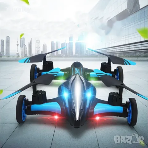 Jjrc дрон- автомобил с летателен режим и дистанционно управление DRON JRC-X123, снимка 2 - Дронове и аксесоари - 49002445