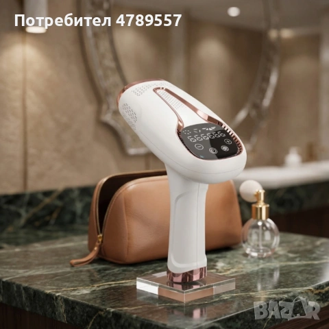IPL Лазерен Епилатор с Технология Лед, IPL технология, 9 нива на интензитет, снимка 2 - Друга електроника - 54289306
