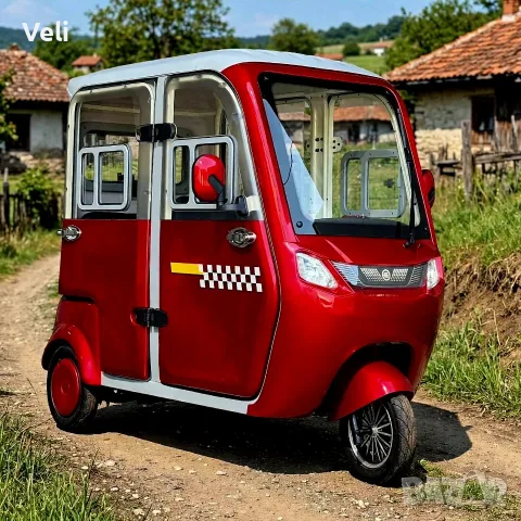 Електрическа триколка 3000W,72V, 32Ah , снимка 4 - Мотоциклети и мототехника - 56107348