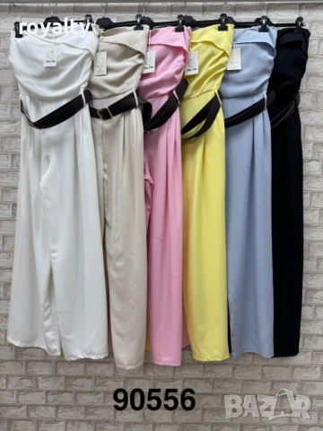 Нов Елегантен Дамски Гащеризон Различни Цветове 