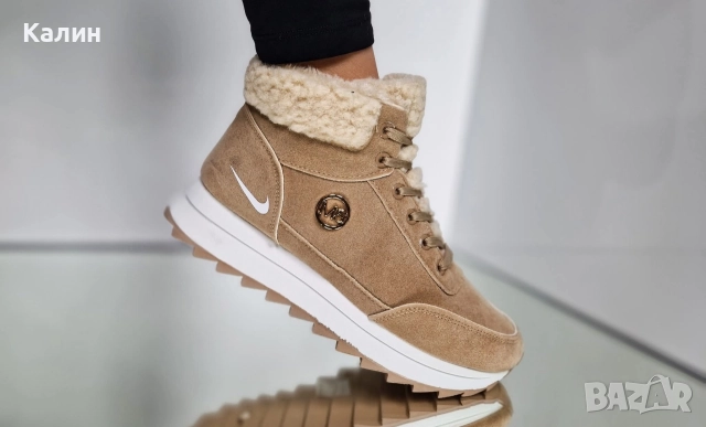 Дамски обувки с топла дебела вата - два цвята - 45 лв., снимка 6 - Дамски боти - 52773433