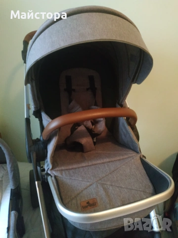 Комбинирана количка  3в1 , снимка 6 - Детски колички - 53185622