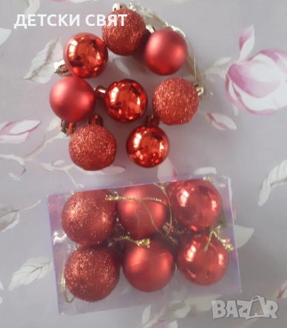 Коледна декорация - панделки,шишарки,мини топки, снимка 16 - Декорация за дома - 52893905