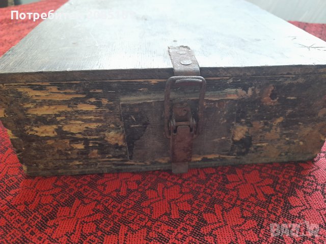 Старо дървено куфарче, снимка 2 - Антикварни и старинни предмети - 40215649