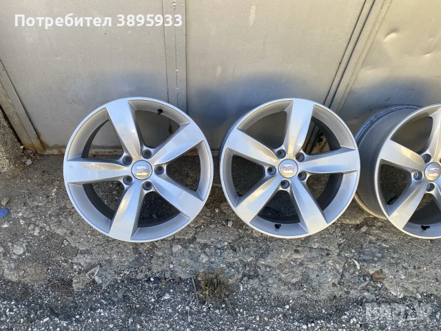 Оригинални джанти на VW Sharan 7N SEAT Alhambra 17”, снимка 2 - Гуми и джанти - 56235190