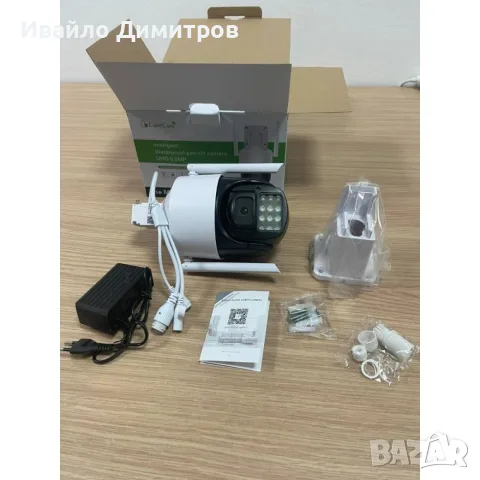 КУПОЛНА КАМЕРА С БЕЗЖИЧНА 4G ВРЪЗКА - 3MPX - 12LED, снимка 2 - HD камери - 56103909