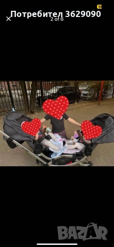 Количка за близнаци ABC design diamond edition + кошници за кола, снимка 2 - Стоки за близнаци - 53986457