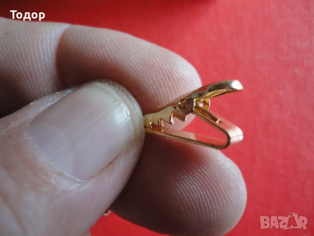 Позлатена брошка аксесоар щипка в кутия , снимка 7 - Други - 40590584