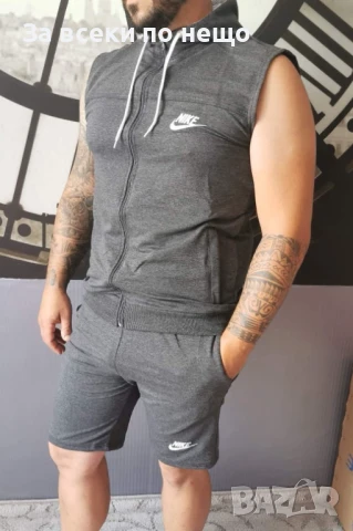Nike Мъжки Летен Екип👕🩳Мъжки Къс Комплект Найк - 3 Налични Цвята Код B359, снимка 3 - Спортни дрехи, екипи - 50919250