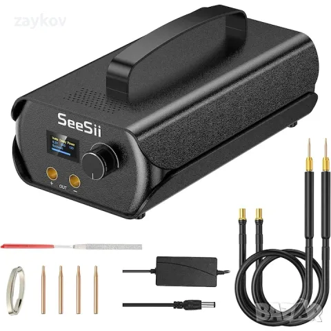 Преносим апарат за точково заваряване с LCD екран, 120 регулируеми нива, снимка 1