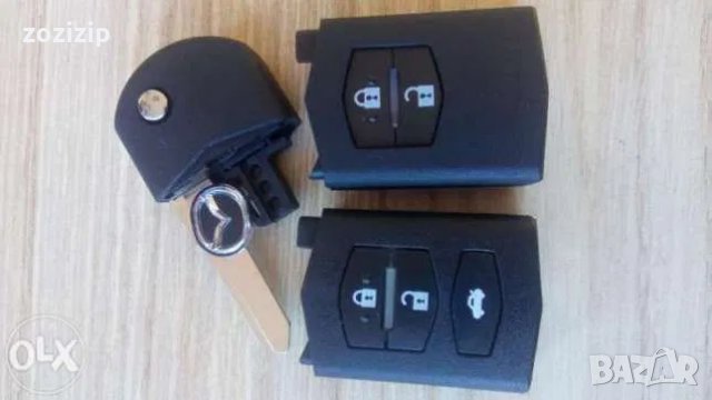Кутийка за ключ за Мазда(Mazda-2/3/5/6) с 2 и 3 бутона, снимка 4 - Аксесоари и консумативи - 30381997