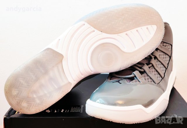 Nike Air Jordan Max Aura Cool Grey ЧИСТО НОВИ 46ти номер 30см стелка с кутия , снимка 18 - Маратонки - 42420311
