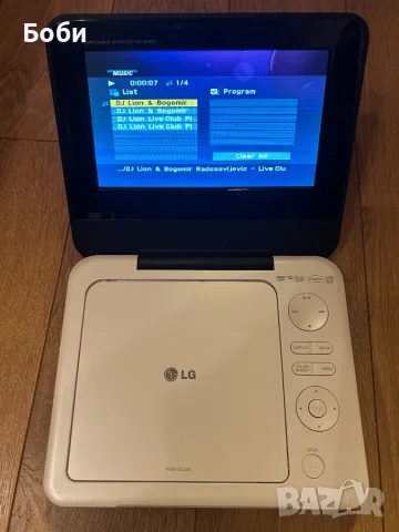 LG portable DVD player DP 450, снимка 7 - Плейъри, домашно кино, прожектори - 56302391