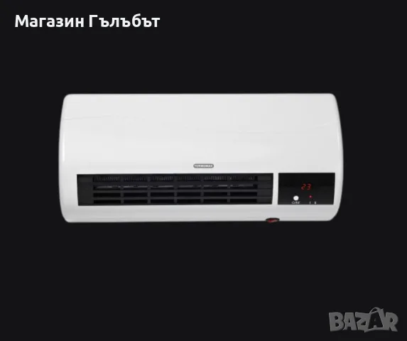 Печка керамична , TR-2025W, 2000W, стенна, снимка 4 - Отоплителни печки - 56230622