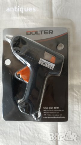 Пистолен за топло лепене 10W - BOLTER Glue Gun + пълнители, снимка 2 - Други машини и части - 30135442