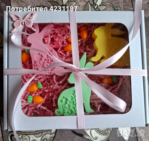 Сапунени зайчета, снимка 6 - Декорация за дома - 53911408