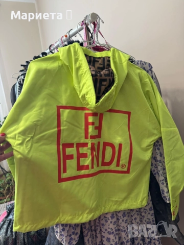 Шушляково яке FENDI, снимка 3 - Якета - 51482105