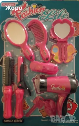 ДЕТСКИ КОМПЛЕКТ ЗА ГРИМИРАНЕ СЪС СЕШОАР МАША И ПРЕСА КН2278