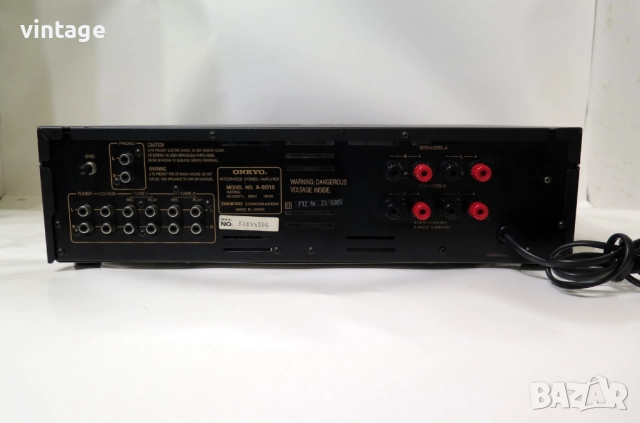 Onkyo Integra A-8015, снимка 6 - Ресийвъри, усилватели, смесителни пултове - 51982483