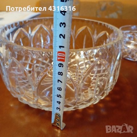 Истински немски кристал, снимка 8 - Сервизи - 52151921