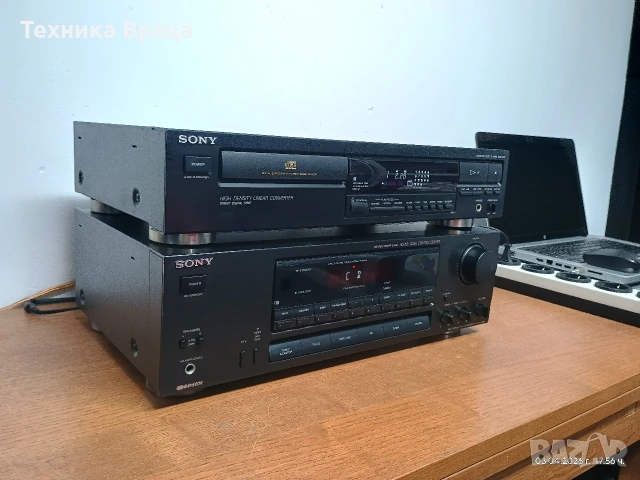 Стерео ресивър SONY STR-GX315 + CD плеър SONY CDP-397. Перфектни. Изпращам видео. , снимка 8 - Ресийвъри, усилватели, смесителни пултове - 54086451