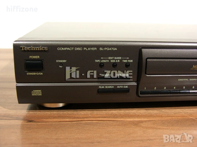 CD плеър   Technics sl-pg470a , снимка 4 - Ресийвъри, усилватели, смесителни пултове - 54215257