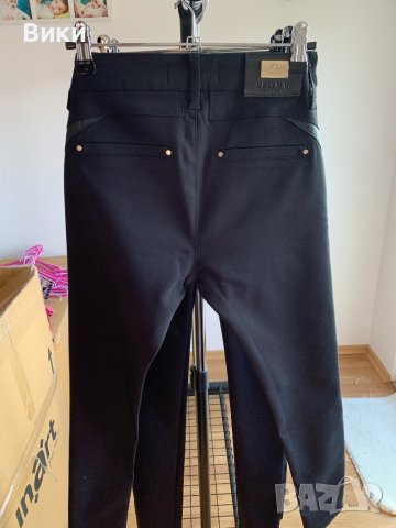 elisabetta franchi черен дамски панталон , снимка 4 - Панталони - 39612642