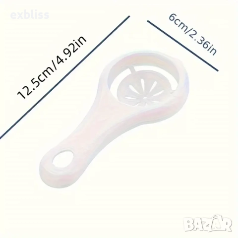 Цедка за разделяне на белтъка от жълтъка, снимка 4 - Аксесоари за кухня - 51694684