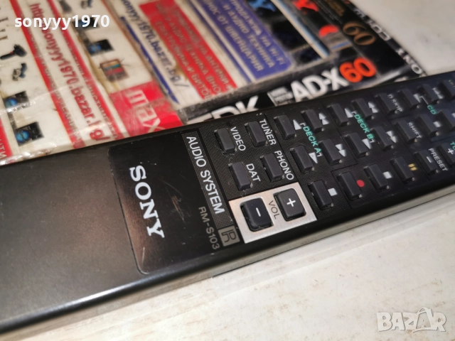 SONY RMS-103 AUDIO RЕMOTE-ВНОС SWISS 2512251603, снимка 14 - Ресийвъри, усилватели, смесителни пултове - 52898182