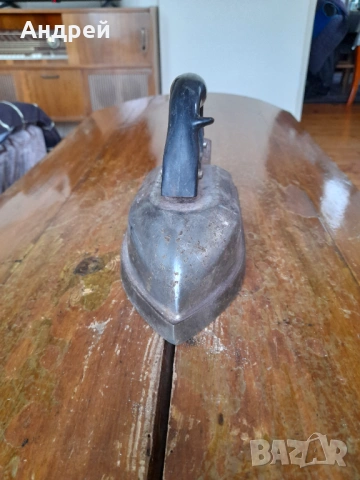 Стара електрическа ютия #7, снимка 2 - Антикварни и старинни предмети - 54345779