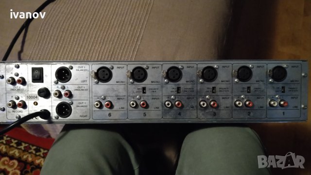 Миксер RAmi 604 s Висок клас аналогова конзола преамп миксер, снимка 4 - Ресийвъри, усилватели, смесителни пултове - 38116060