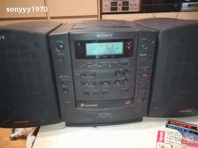 SONY CFD-626S ВНОС SWISS 0405251448LNWC, снимка 8 - Аудиосистеми - 50151901