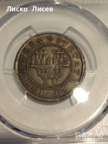 Германия Бавария Ротенбург 1792г. SP63, снимка 2 - Нумизматика и бонистика - 54289885