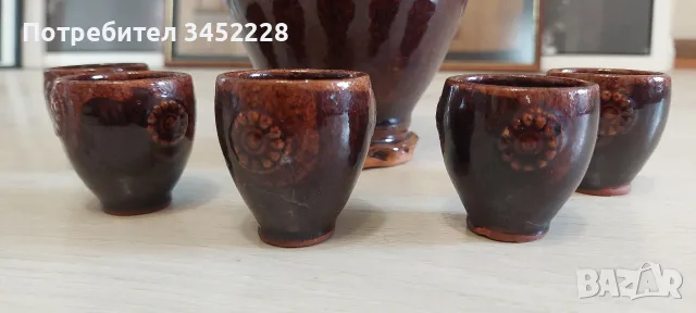 Сервиз керамика ретро за ценители , снимка 3 - Антикварни и старинни предмети - 55875506