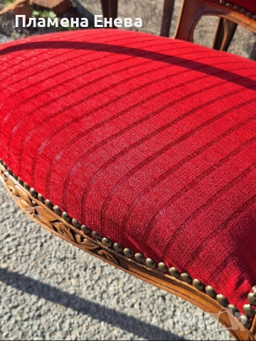 Реновирано френско кресло, снимка 5 - Столове - 53092348