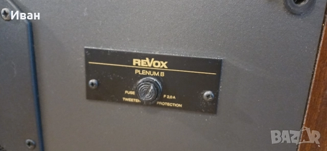 Тонколони REVOX PLENUM B , снимка 3 - Тонколони - 52200566