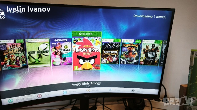 Xbox 360s с Kinect 3 контролера и SSD, снимка 3 - Xbox конзоли - 54357619