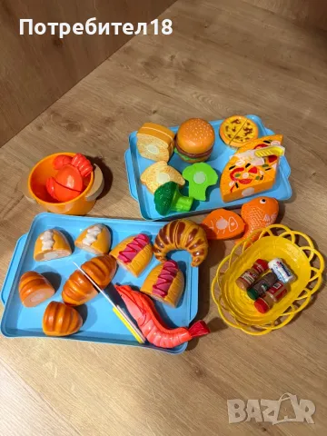 Игра с плодове и зеленчуци за рязане, снимка 3 - Други - 49810319