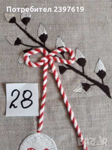 Бродирано декоративно пано № 28, снимка 3 - Други - 30821471