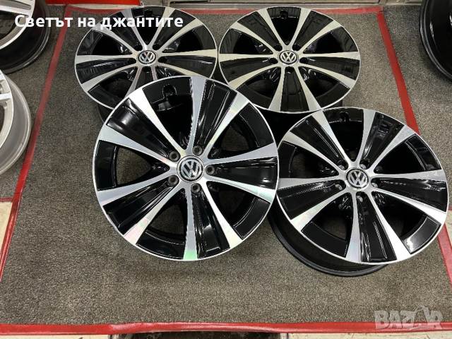 Джанти 18 цола 5х112 VW Golf 5 6 7 8 Caddy Touaran Passat Tiguan Skoda , снимка 4 - Гуми и джанти - 53284096