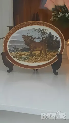 Колекционерски порцелан Плато "Елен",England 