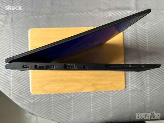 2в1 лаптоп и таблет: Lenovo ThinkPad X390 Yoga (i5-8365U, 16GB DDR4, 256GB SSD), снимка 9 - Лаптопи за работа - 49698330