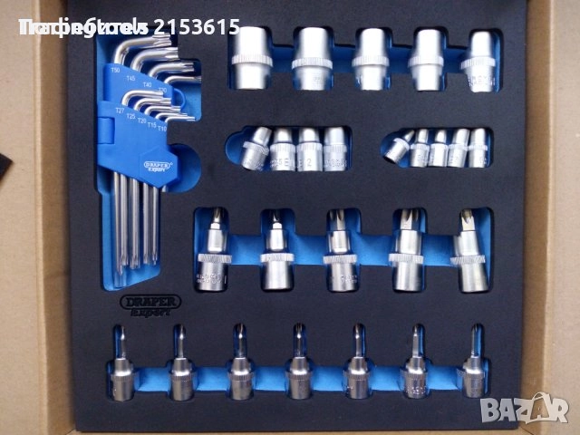 draper expert 1/4 3/8 1/2 35 части качествени камъни вложки тип звезда ъглови ключове, снимка 2 - Гедорета - 52865084