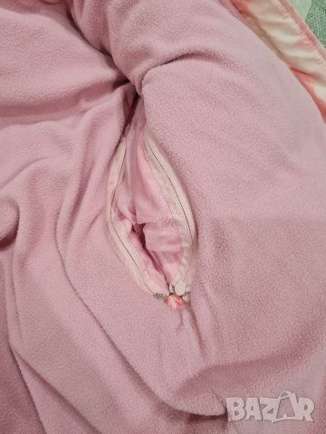 Зимно яке в розово и бяло, снимка 4 - Якета - 35077429