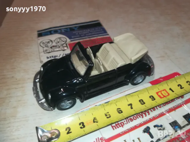 VW BEETLE METAL CAR 0510241354, снимка 7 - Колекции - 47470787