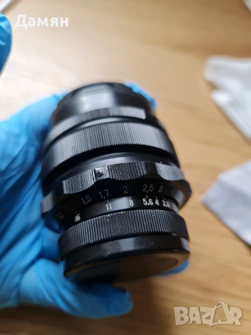 Mir 1V/1B МИР 1В 37mm f2.8 обектив M42, снимка 6 - Обективи и филтри - 53936341