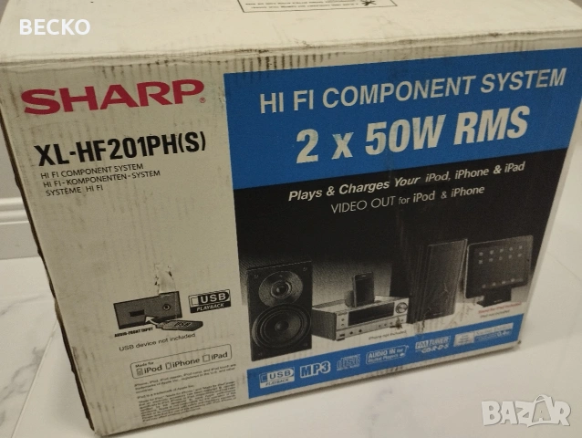 Аудио система Sharp XL-HF201PH