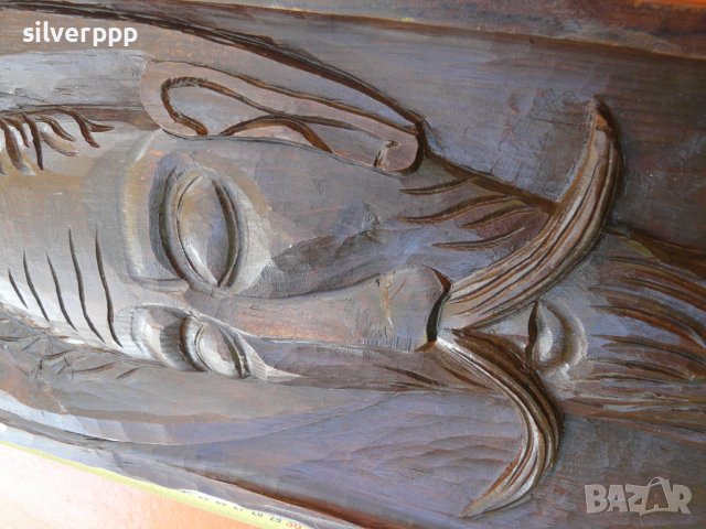  Масивна дърворезба от орех , снимка 2 - Други ценни предмети - 38116025