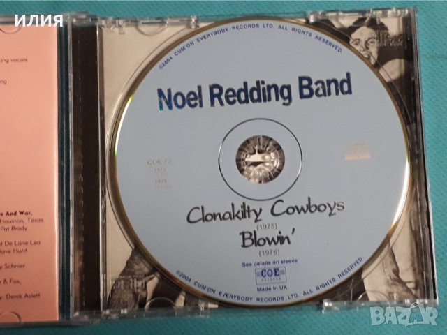 Noel Redding Band – 1975 - Clonakilty Cowboys /1976 - Blowin'(Classic Rock)(2LP in 1 CD), снимка 4 - CD дискове - 42690572